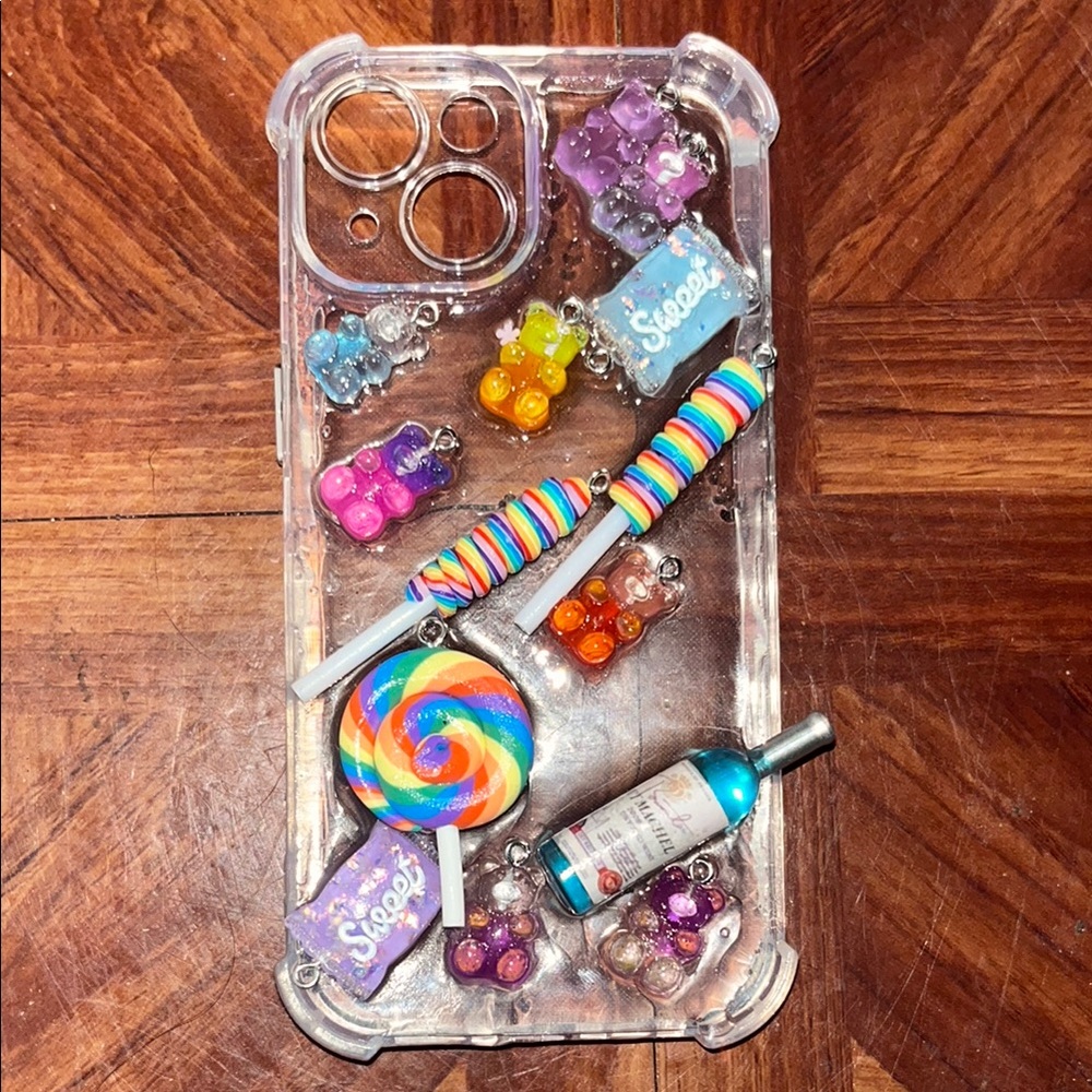 Iphone14 Handmade Colorful Candy-Themed Phone Case